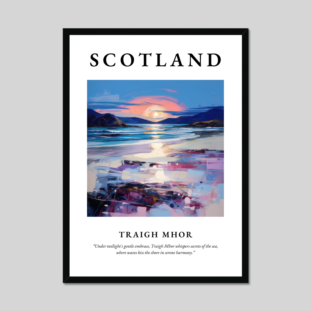 Poster of Traigh Mhor, Scotland.