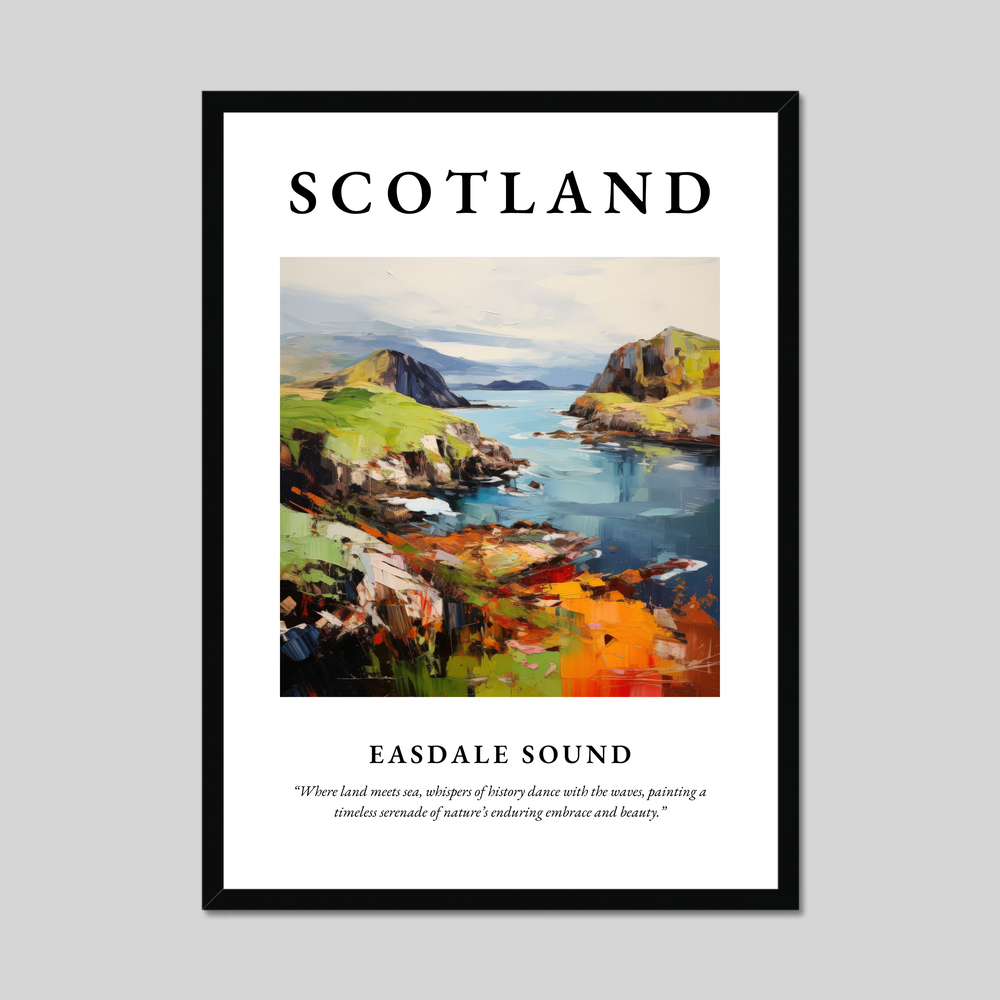 Poster of Easdale Sound, Scotland.