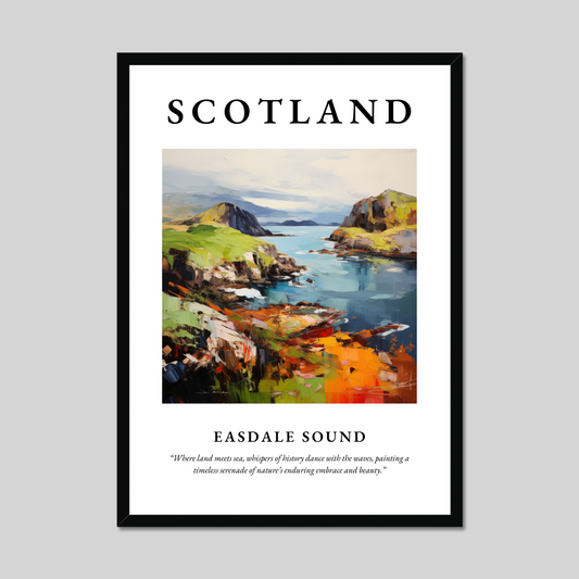 Poster of Easdale Sound, Scotland.