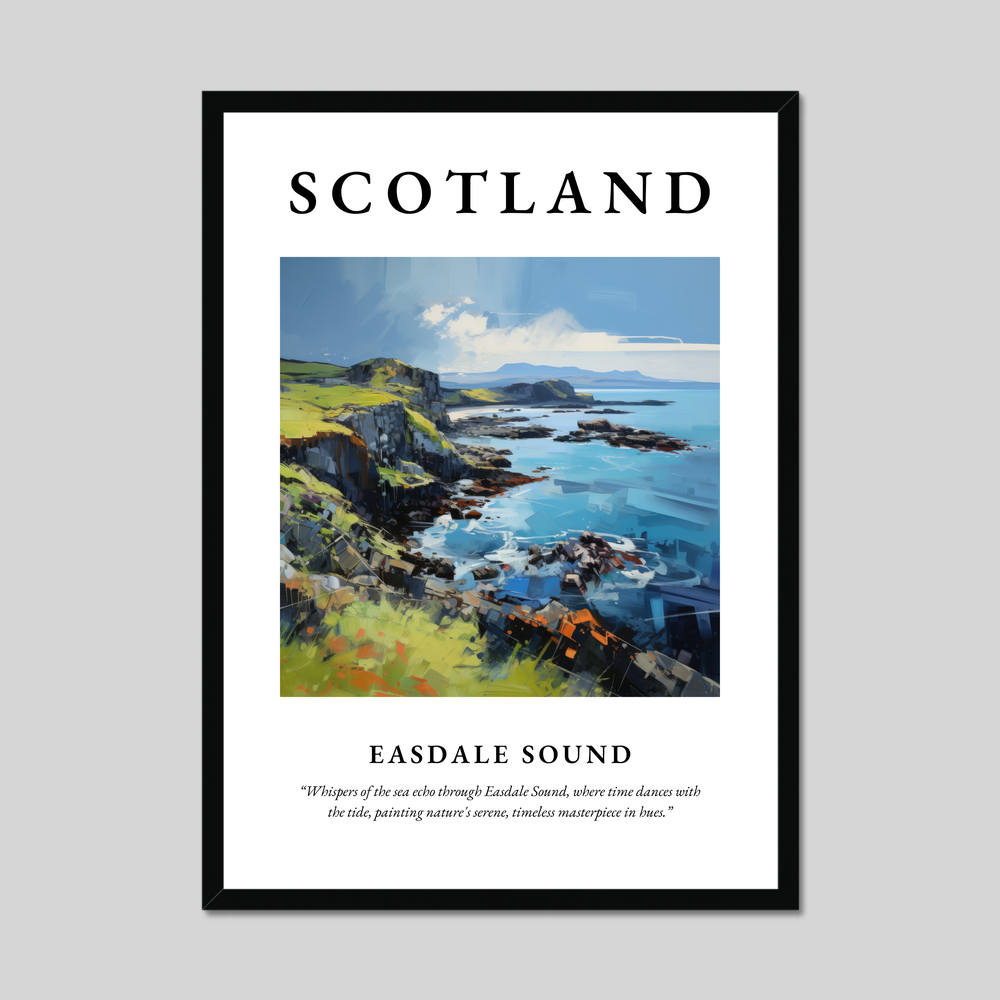 Poster of Easdale Sound, Scotland.