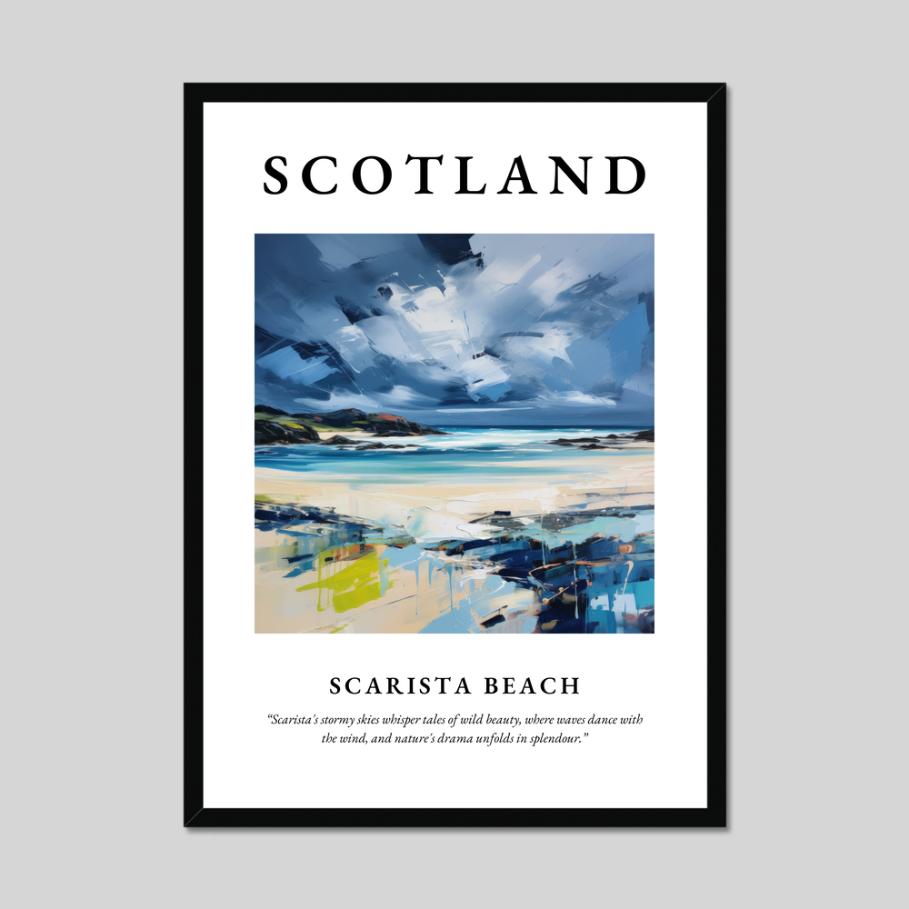 Poster of Scarista Beach, Scotland.