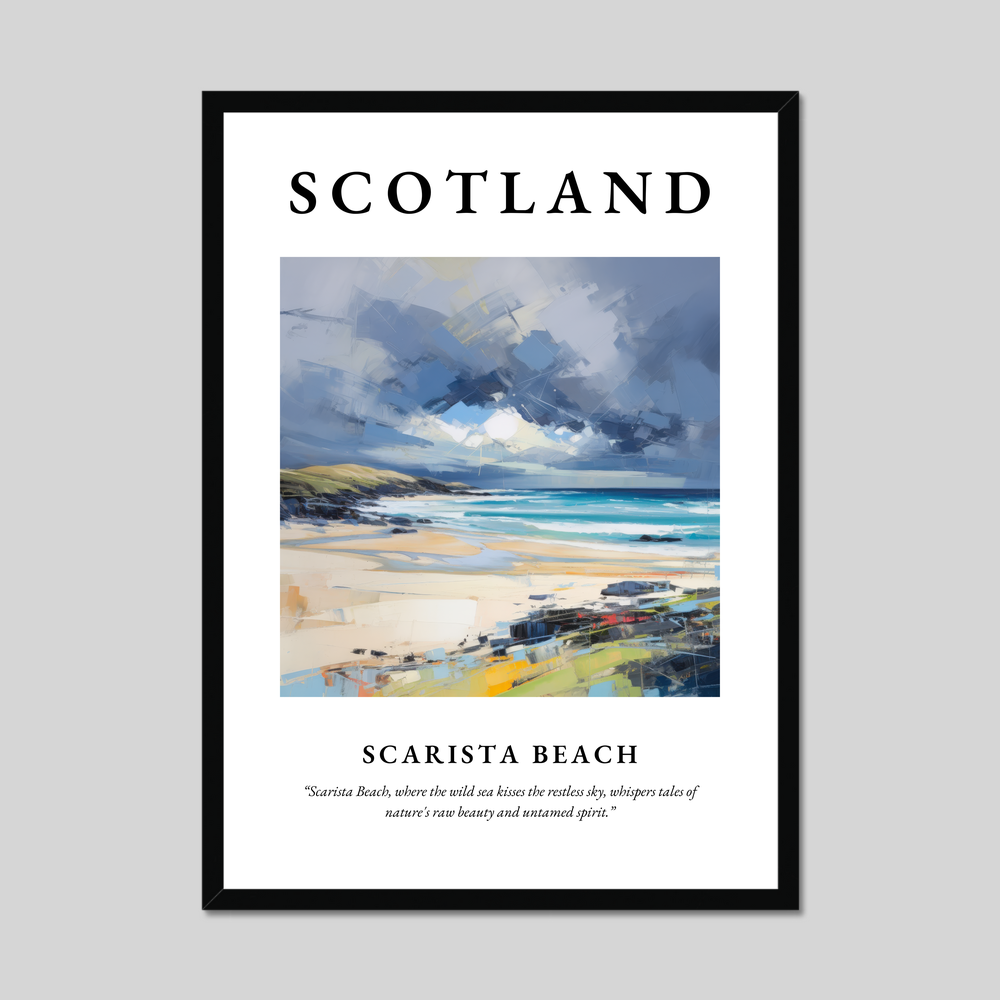 Poster of Scarista Beach, Scotland.