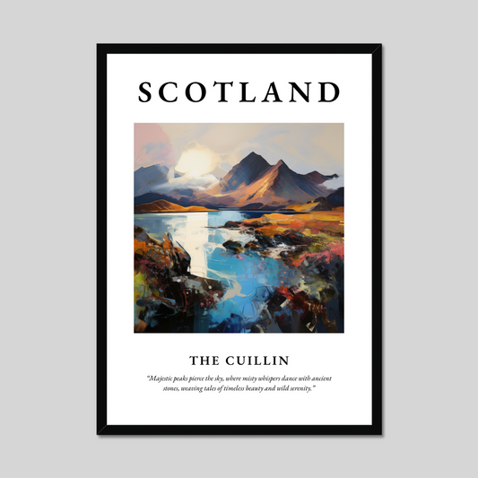 Poster of The Cuillin, Scotland.