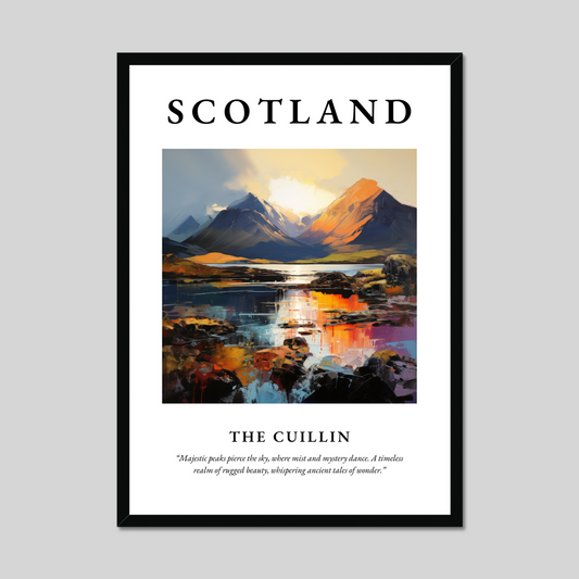 Poster of The Cuillin, Scotland.