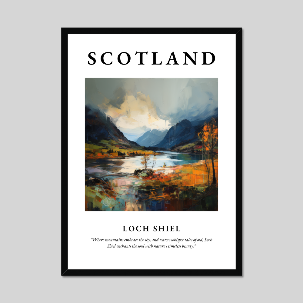 Poster of Loch Shiel, Scotland.