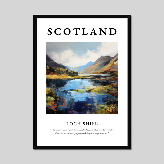 Poster of Loch Shiel, Scotland.