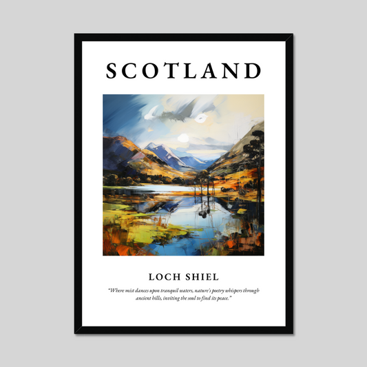 Poster of Loch Shiel, Scotland.