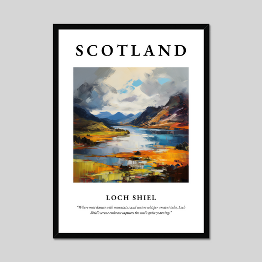 Poster of Loch Shiel, Scotland.