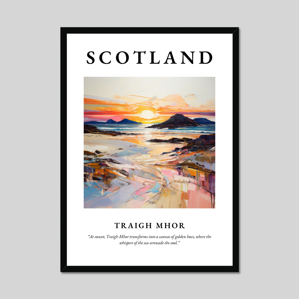 Poster of Traigh Mhor, Scotland.