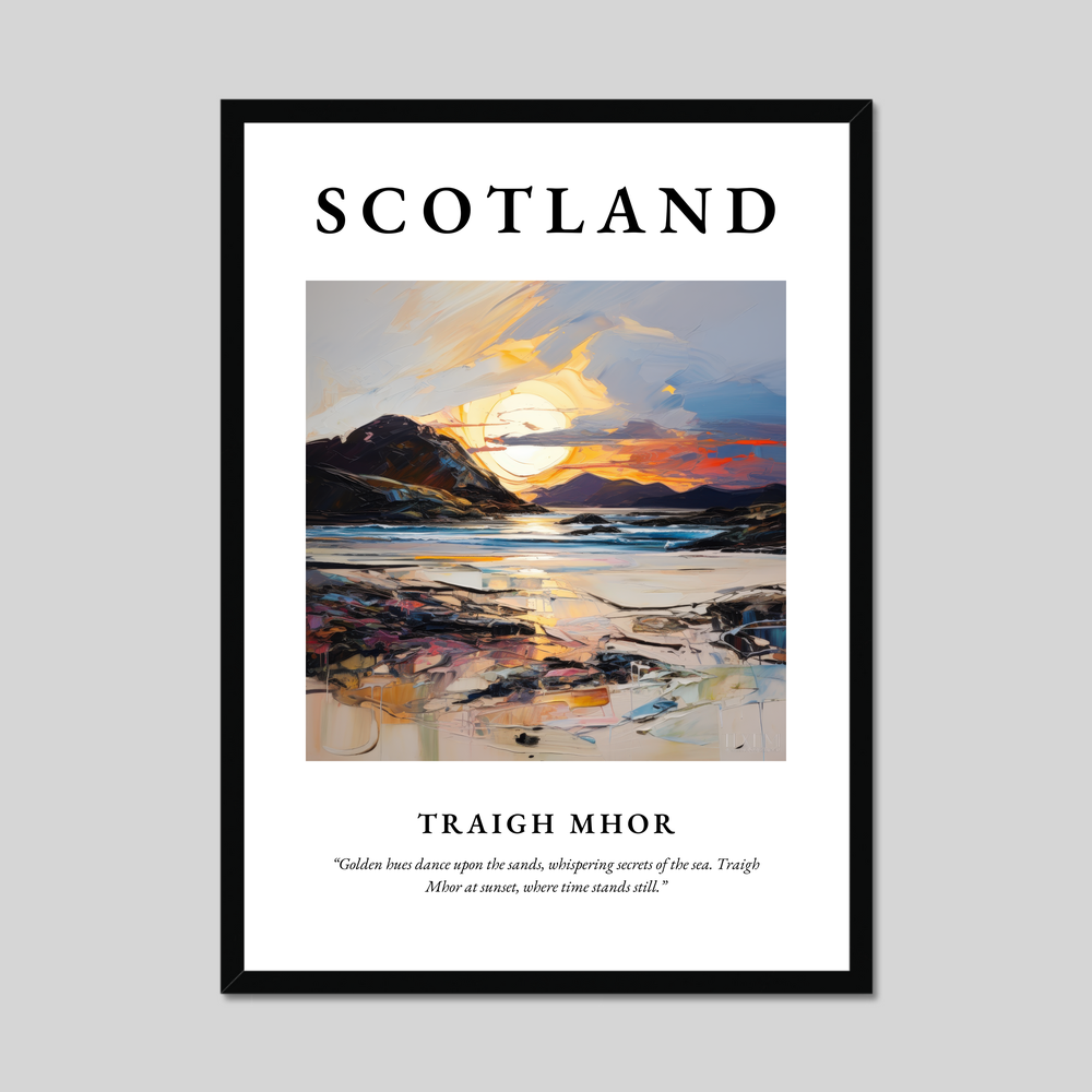 Poster of Traigh Mhor, Scotland.