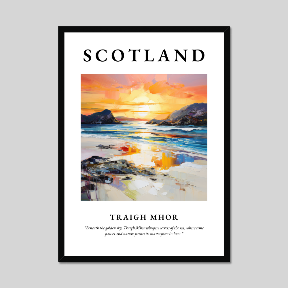 Poster of Traigh Mhor, Scotland.