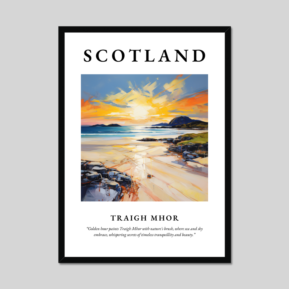 Poster of Traigh Mhor, Scotland.