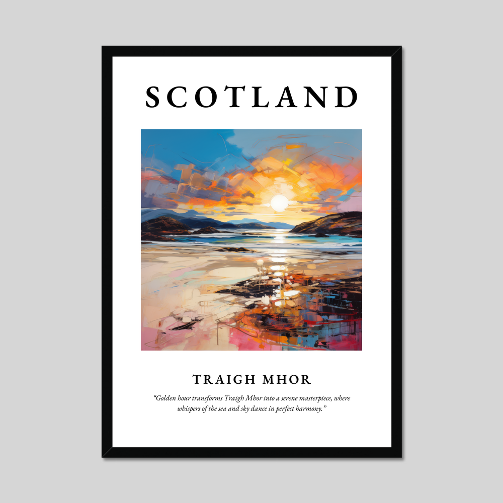 Poster of Traigh Mhor, Scotland.