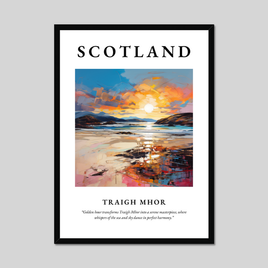 Poster of Traigh Mhor, Scotland.