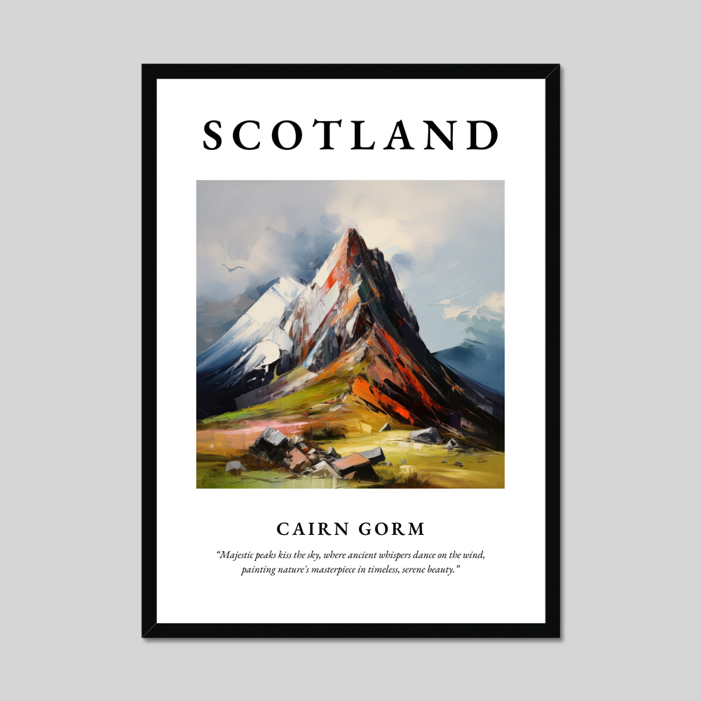 Poster of Cairn Gorm, Scotland.