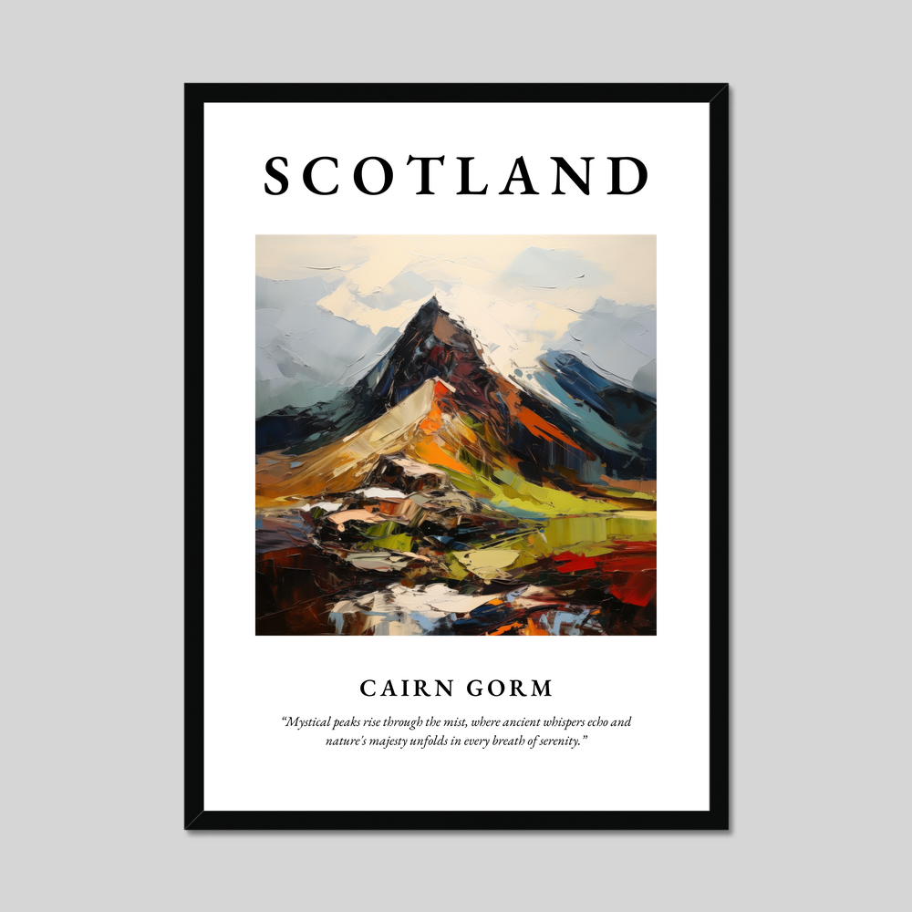 Poster of Cairn Gorm, Scotland.