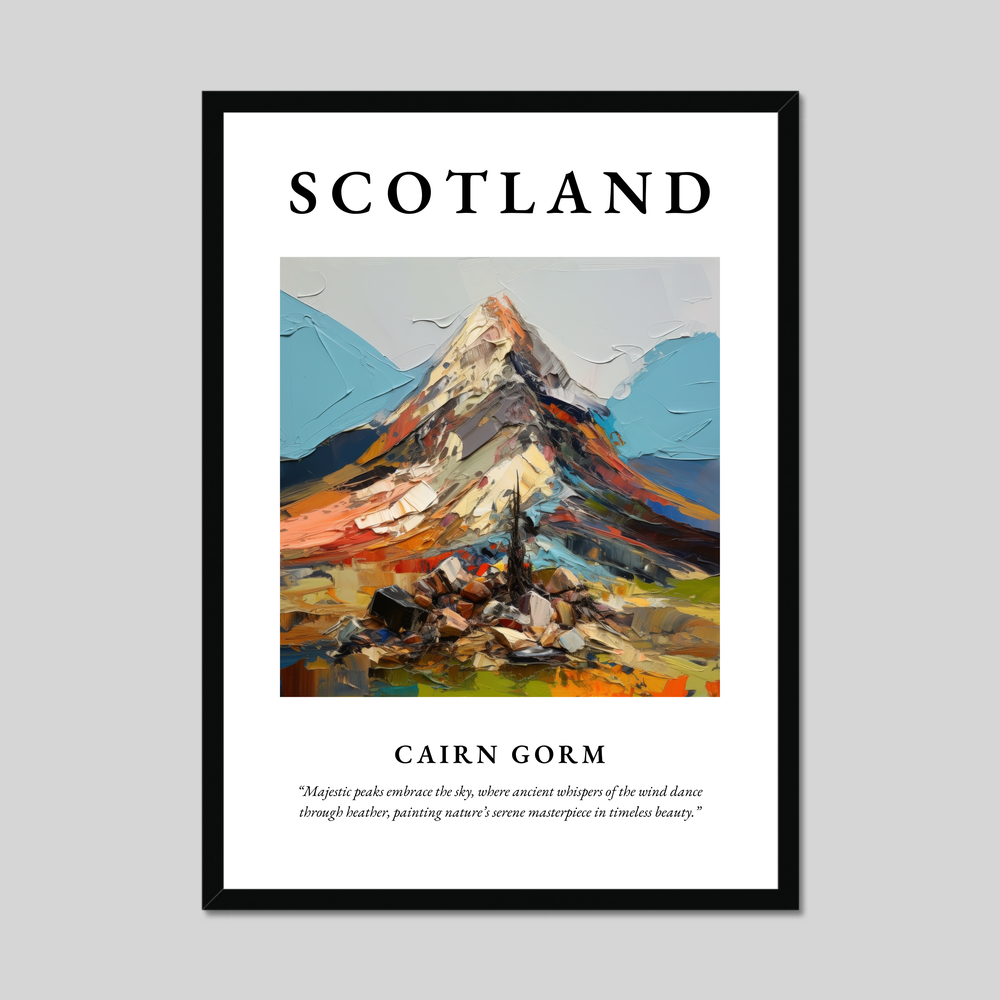 Poster of Cairn Gorm, Scotland.