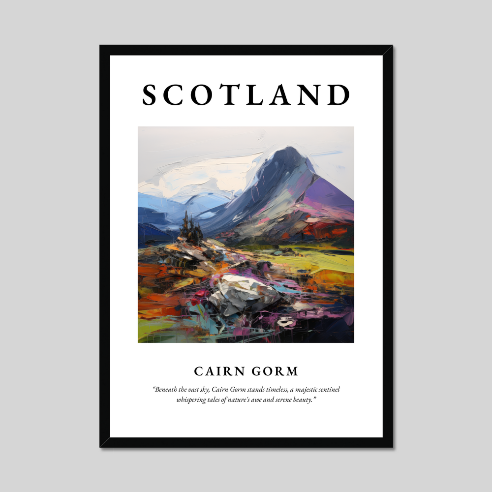 Poster of Cairn Gorm, Scotland.