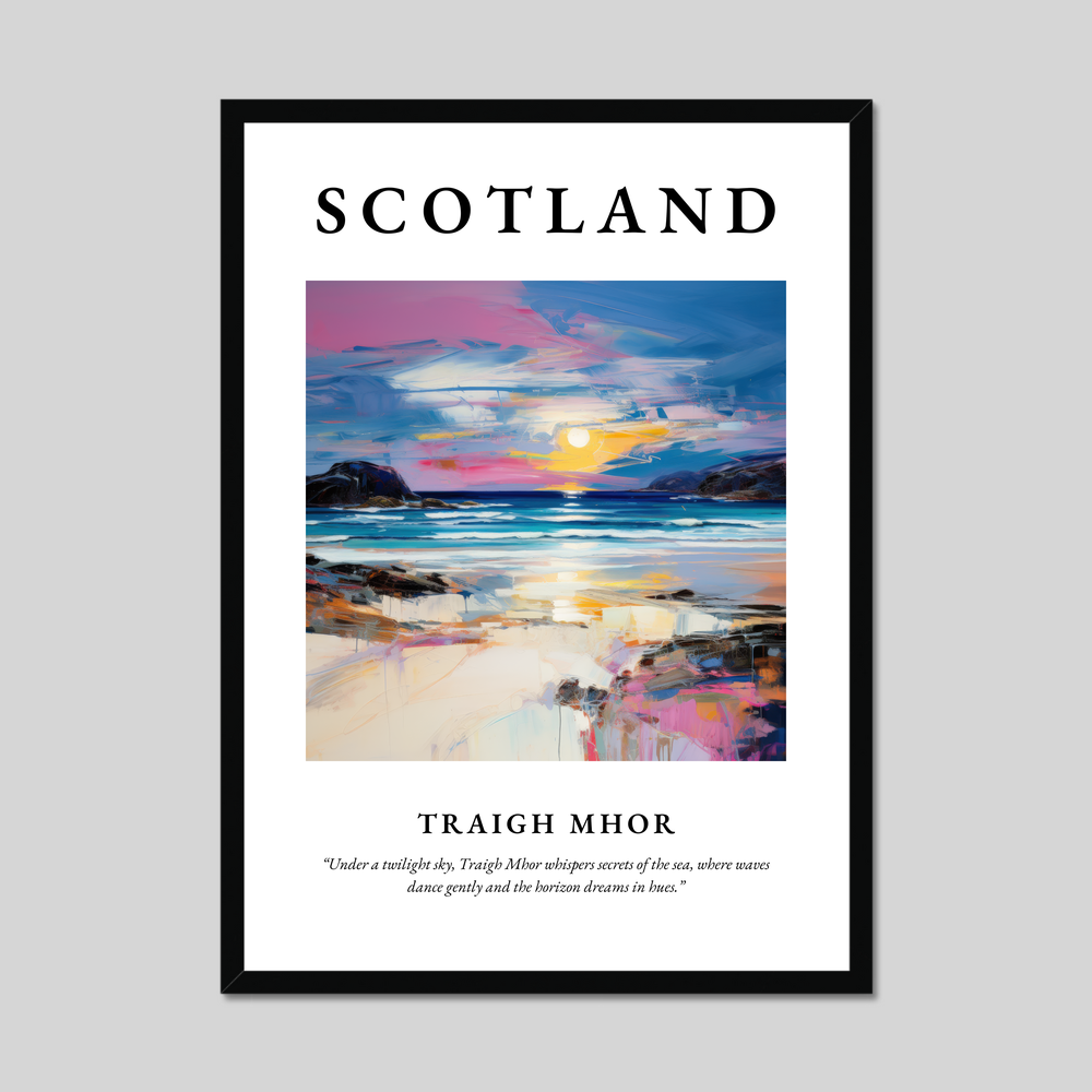 Poster of Traigh Mhor, Scotland.