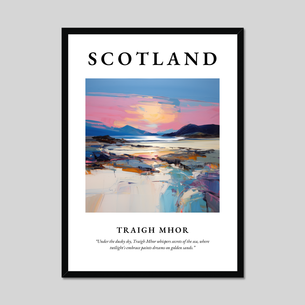 Poster of Traigh Mhor, Scotland.