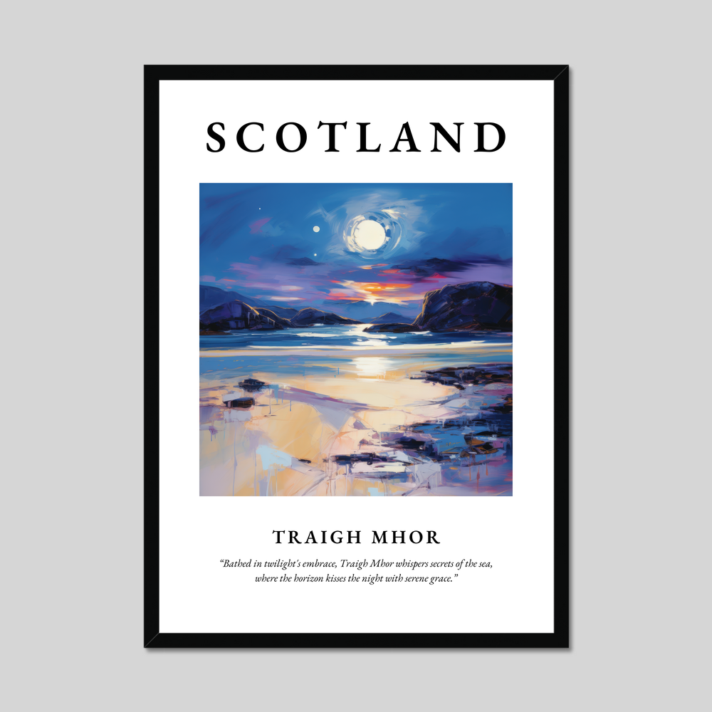 Poster of Traigh Mhor, Scotland.