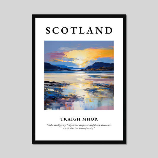 Poster of Traigh Mhor, Scotland.