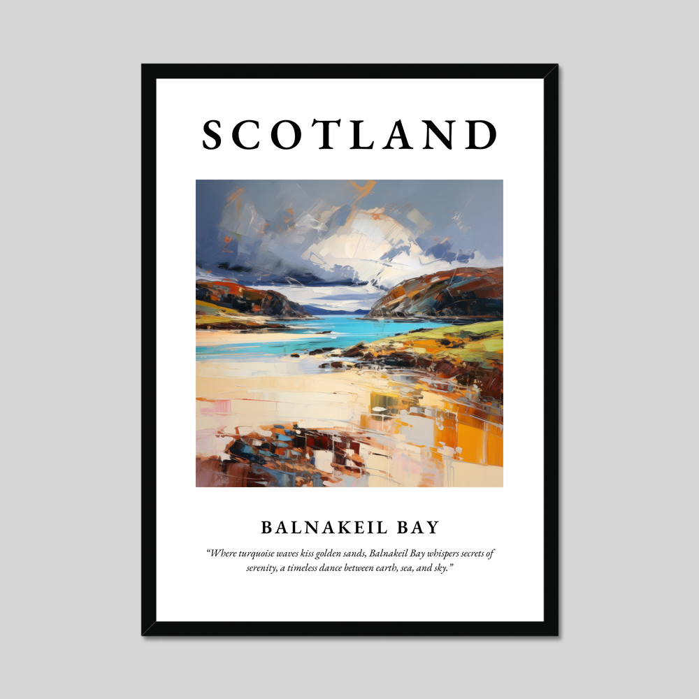 Poster of Balnakeil Bay, Scotland.