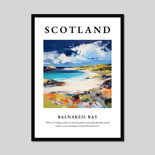 Poster of Balnakeil Bay, Scotland.