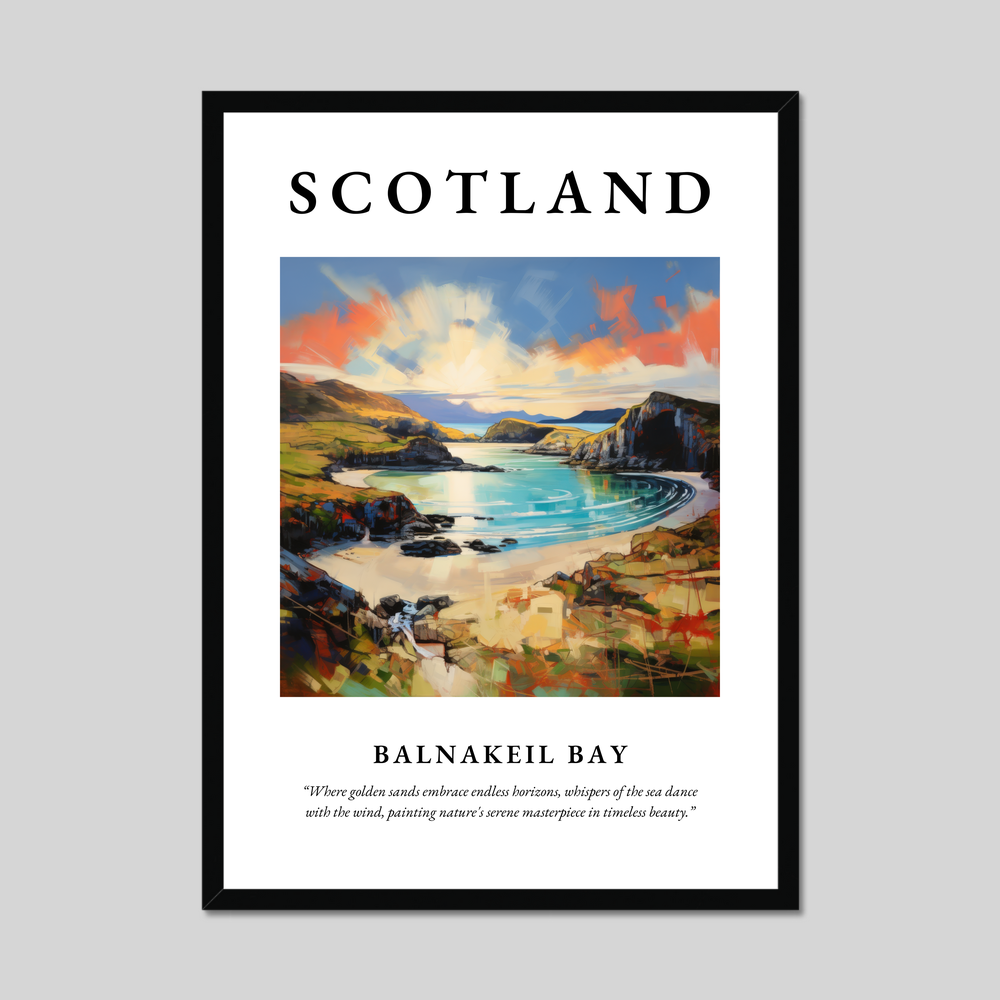 Poster of Balnakeil Bay, Scotland.