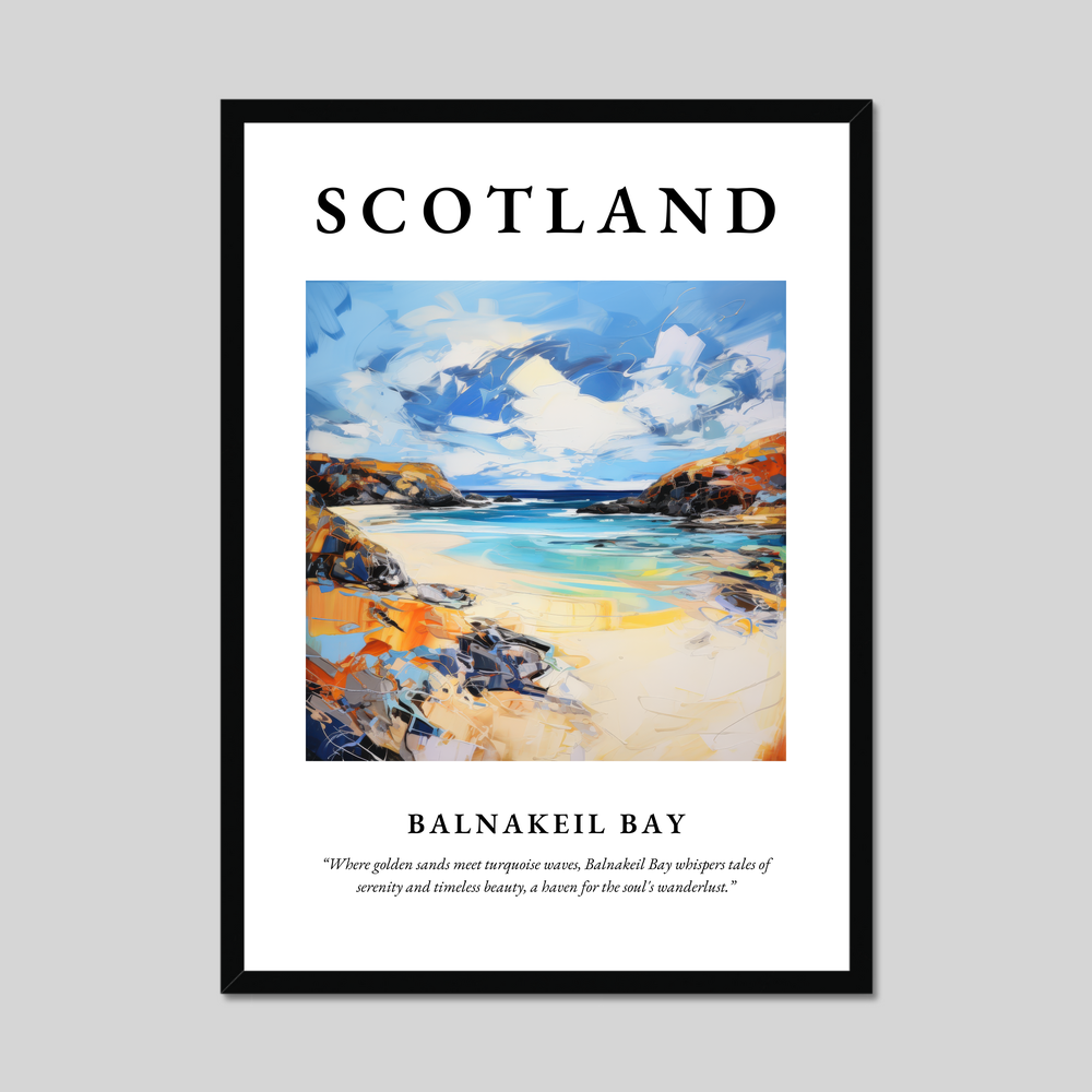 Poster of Balnakeil Bay, Scotland.