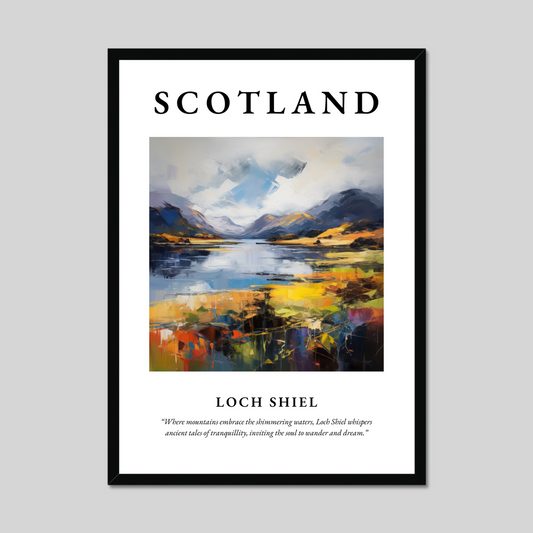 Poster of Loch Shiel, Scotland.