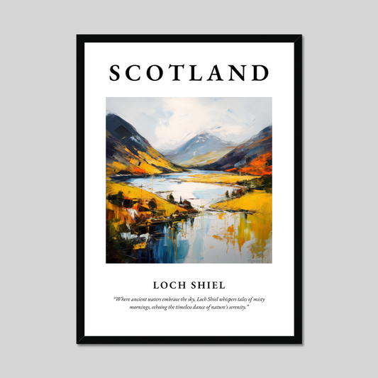 Poster of Loch Shiel, Scotland.