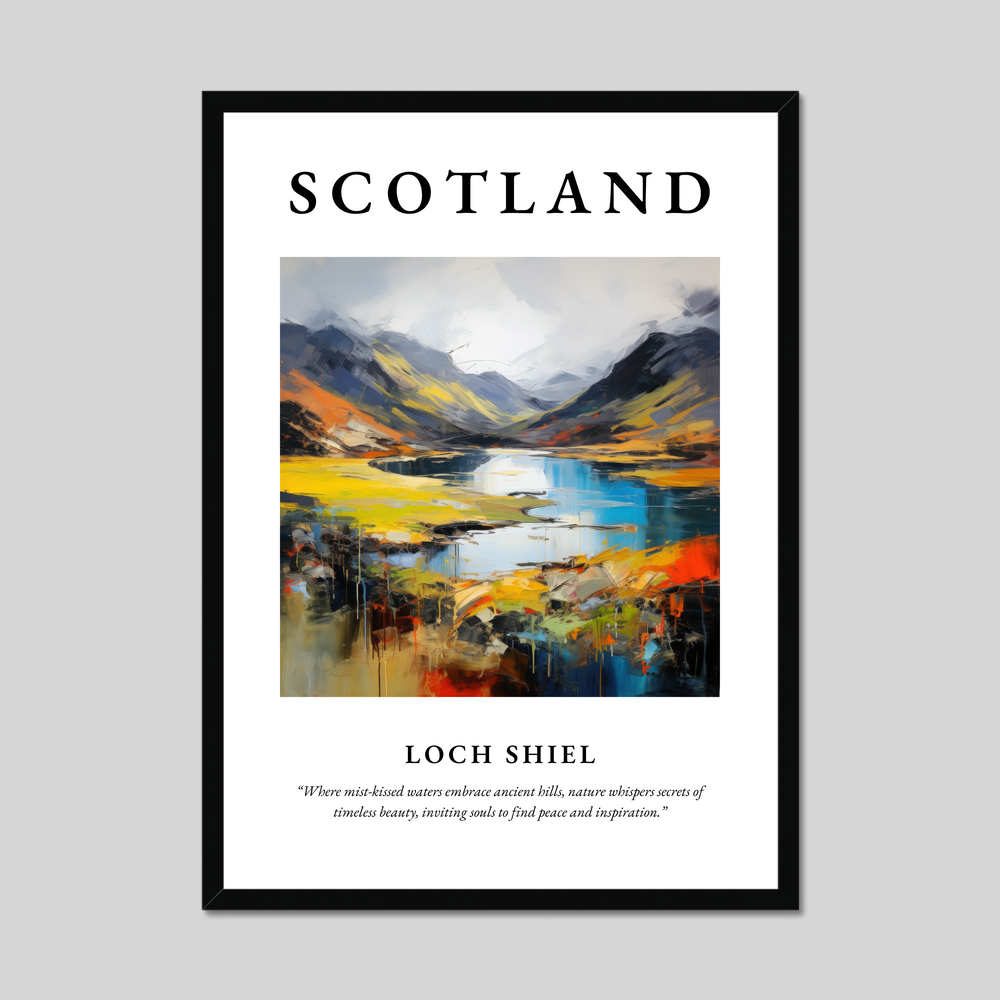 Poster of Loch Shiel, Scotland.