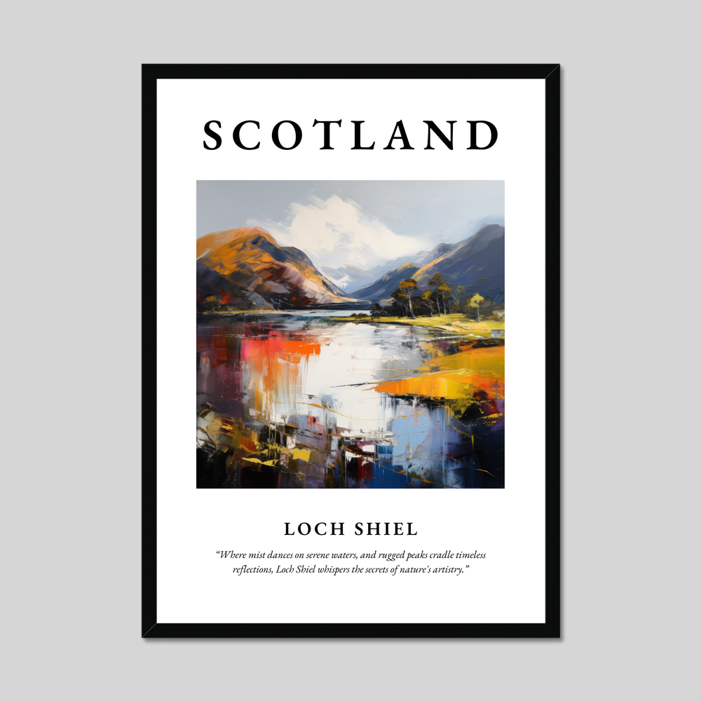 Poster of Loch Shiel, Scotland.