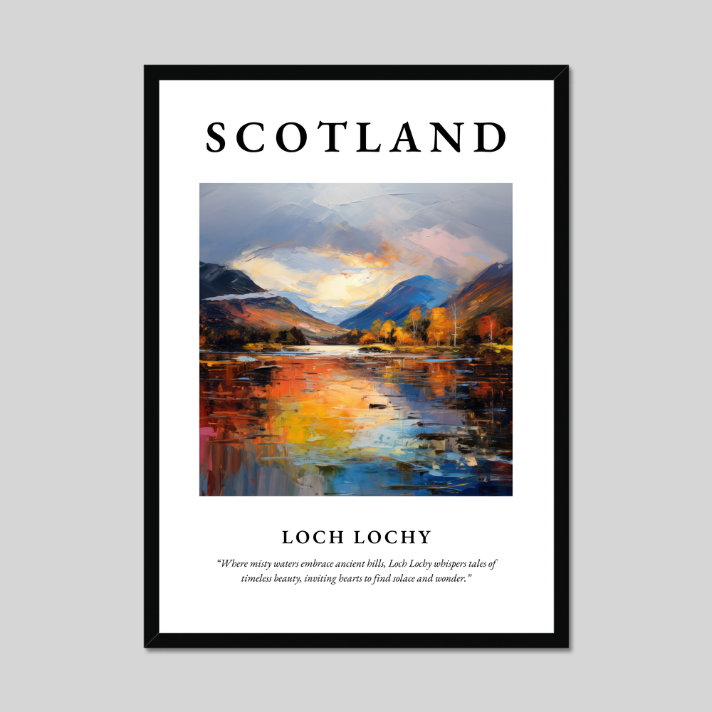 Poster of Loch Lochy, Scotland.