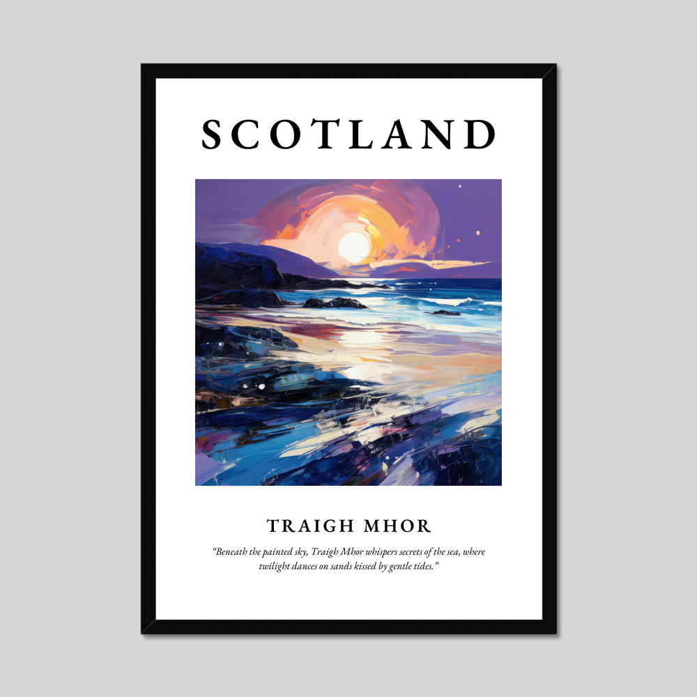 Poster of Traigh Mhor, Scotland.