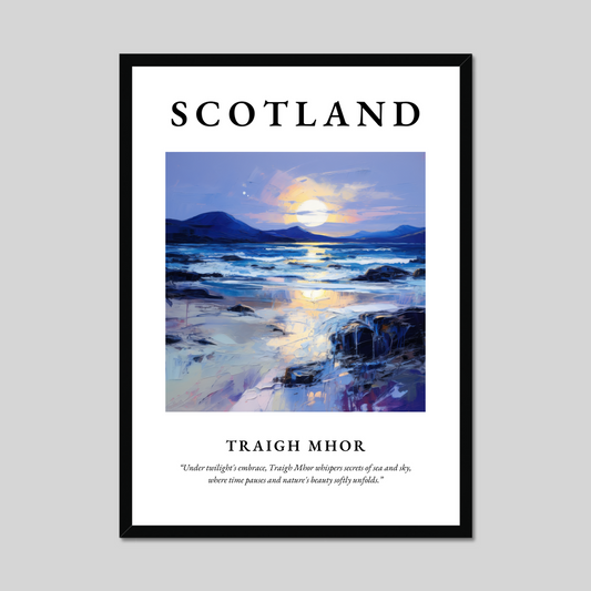 Poster of Traigh Mhor, Scotland.