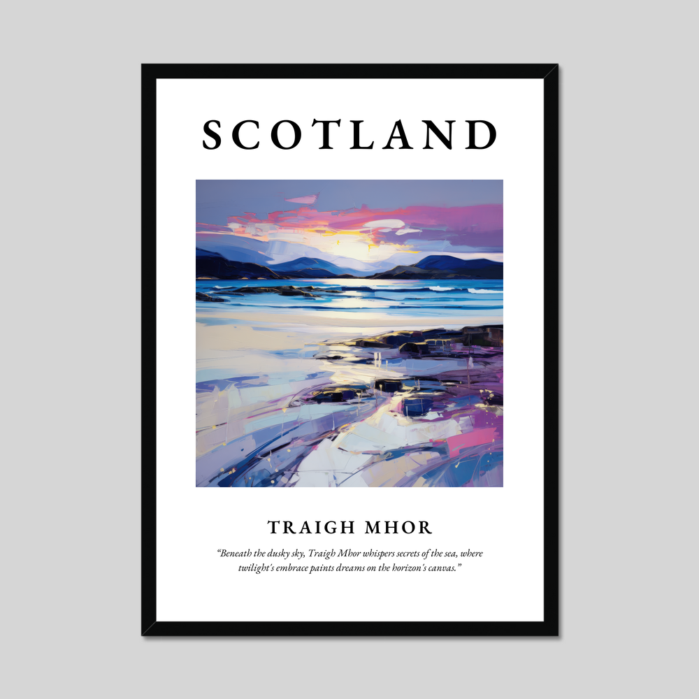 Poster of Traigh Mhor, Scotland.