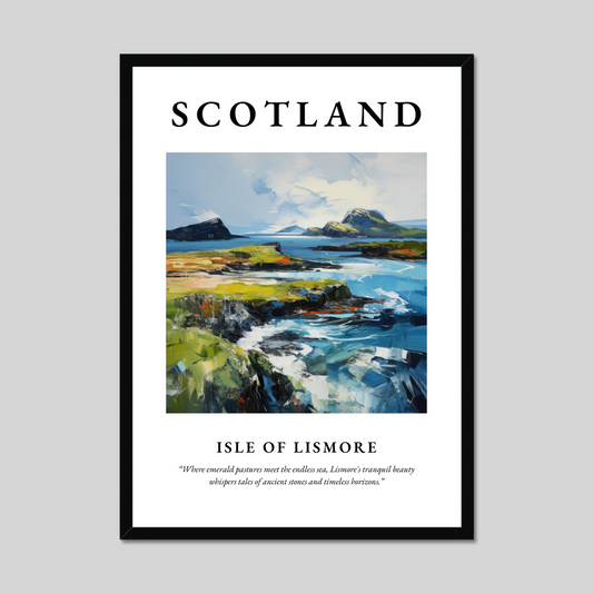 Poster of Isle of Lismore, Scotland.