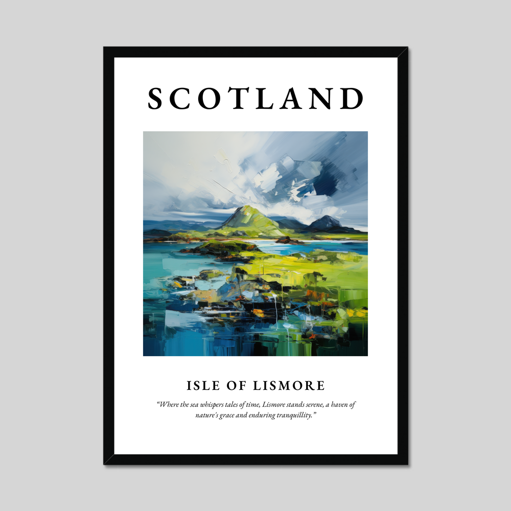 Poster of Isle of Lismore, Scotland.