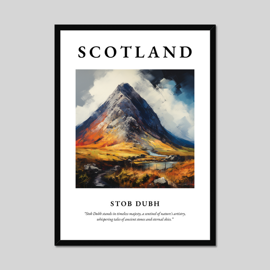 Poster of Stob Dubh, Scotland.