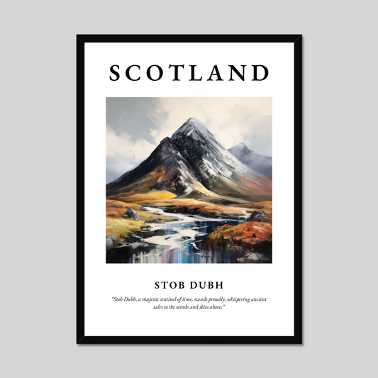 Poster of Stob Dubh, Scotland.