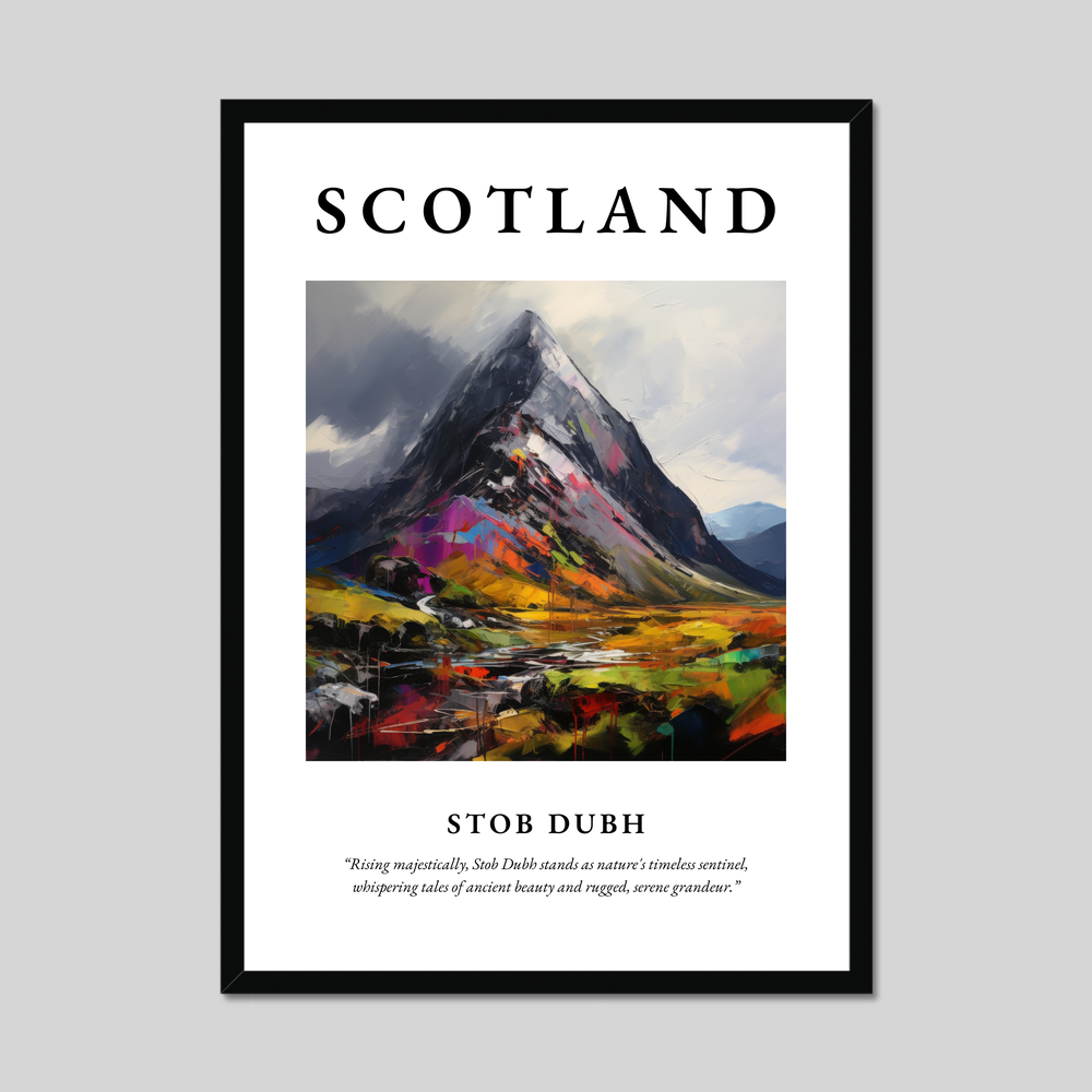 Poster of Stob Dubh, Scotland.