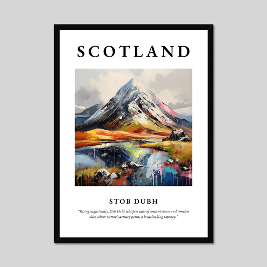 Poster of Stob Dubh, Scotland.