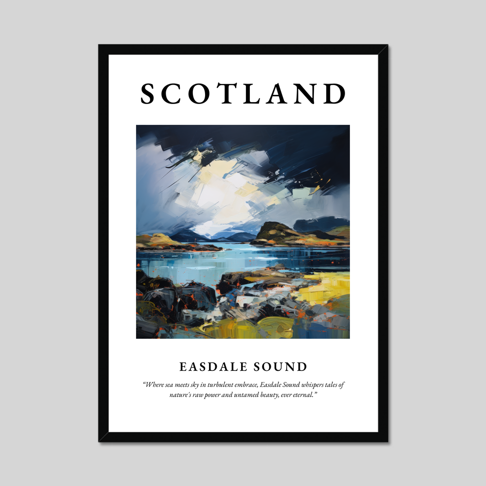 Poster of Easdale Sound, Scotland.