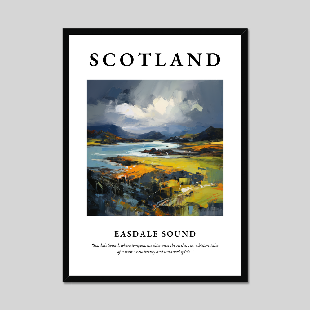 Poster of Easdale Sound, Scotland.