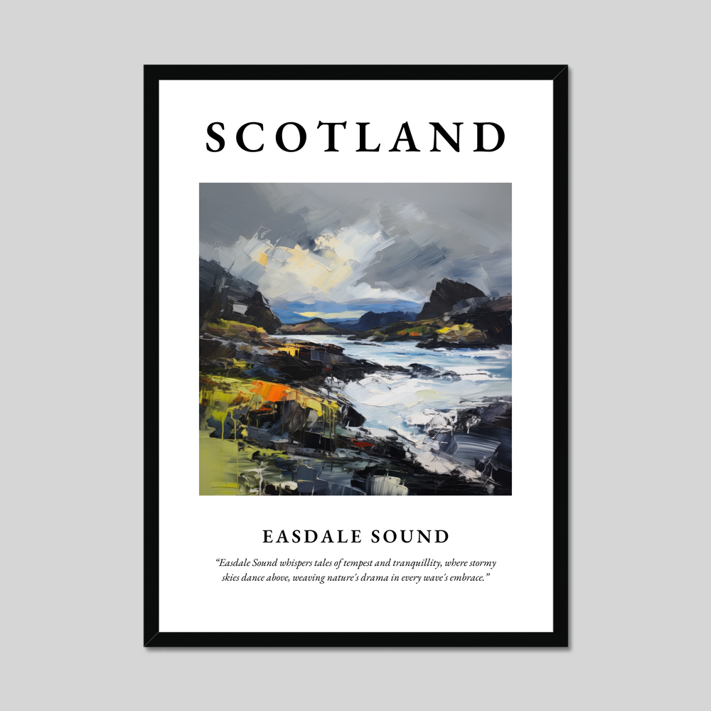 Poster of Easdale Sound, Scotland.