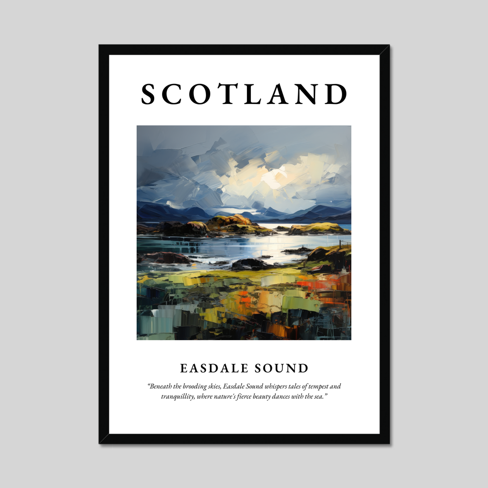 Poster of Easdale Sound, Scotland.