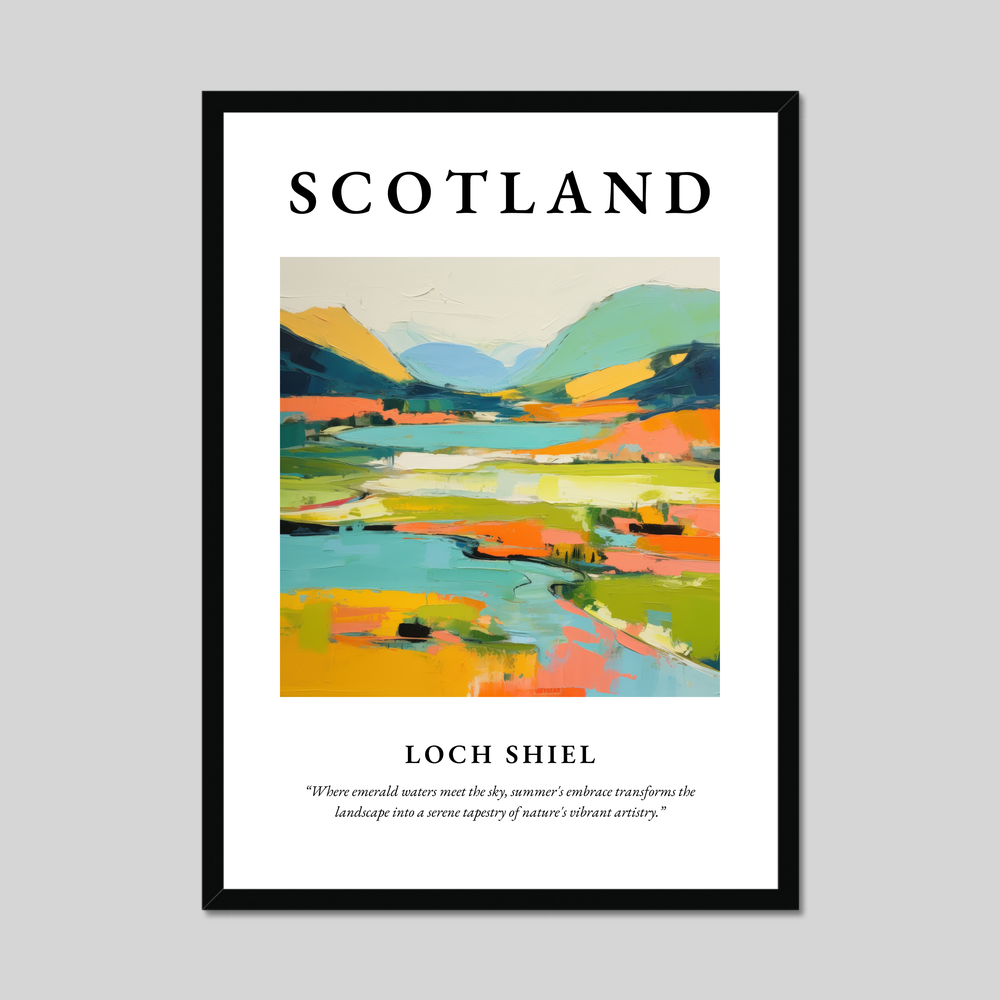 Poster of Loch Shiel, Scotland.