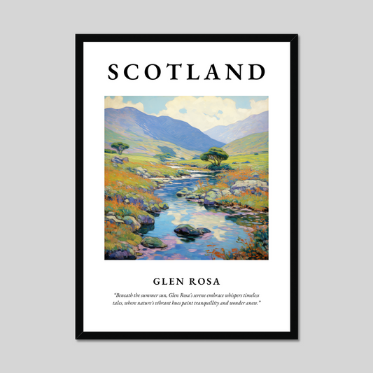 Poster of Glen Rosa, Scotland.